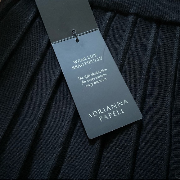 Adrianna Papell Pleated Midi Skirt - Picture 2 of 4